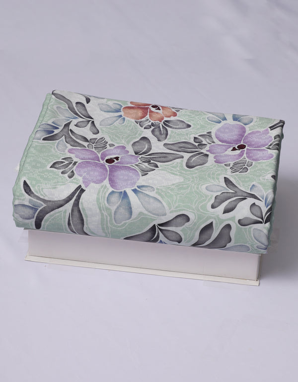 Anisa Batik Satin 45" - 4 Meter (Mint Green)